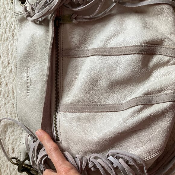 Liebeskind Vintage Crossbody Fringe Shoulder Bag Danielle EUC - Picture 4 of 8